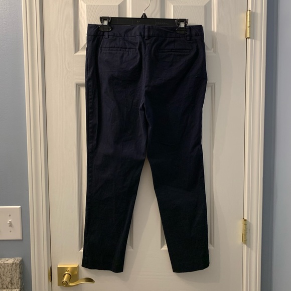 Worthington Slim Ankle Trousers - size 6 - navy blue - Picture 3 of 8